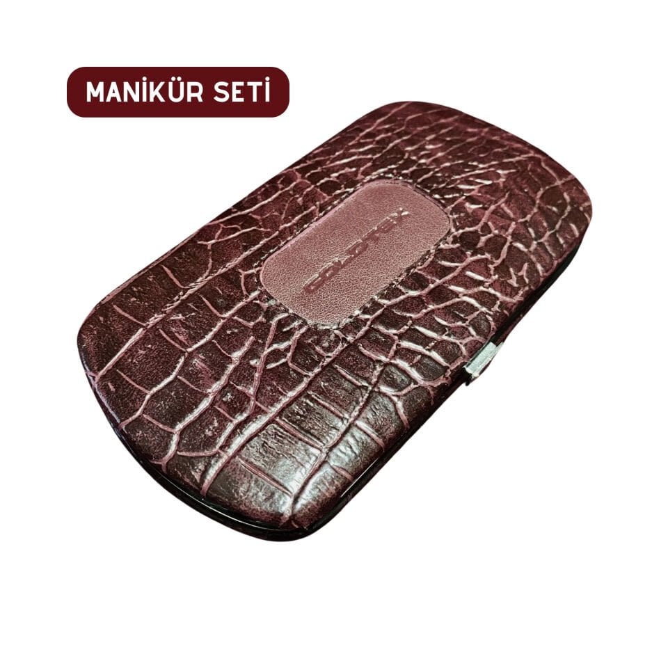 Çantalı manikür seti