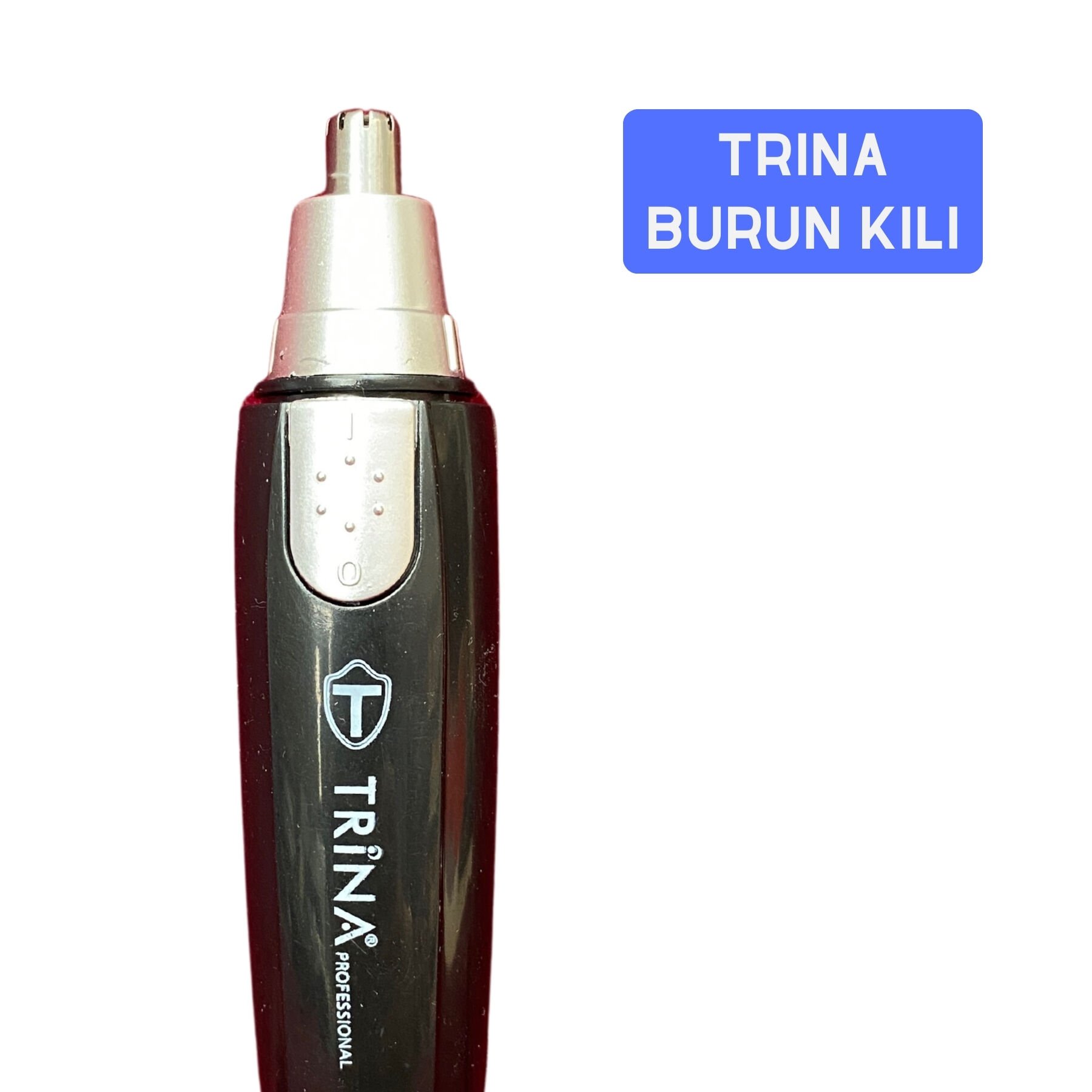 Kulak ve burun kılı temizleme makinesi pilli