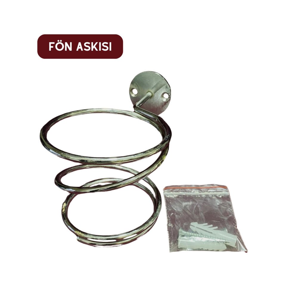 Metal fön askısı