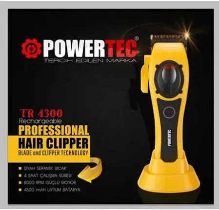 POWERTEC Saç tıraş makinesi TR-4300