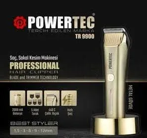 POWERTEC Saç tıraş makinesi TR-9900