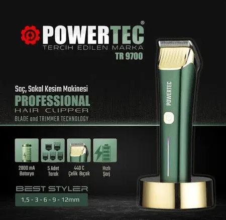 POWERTEC Saç tıraş makinesi TR-9700
