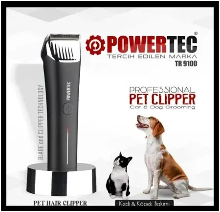 POWERTEC Kedi köpek tıraş makinesi TR-9100