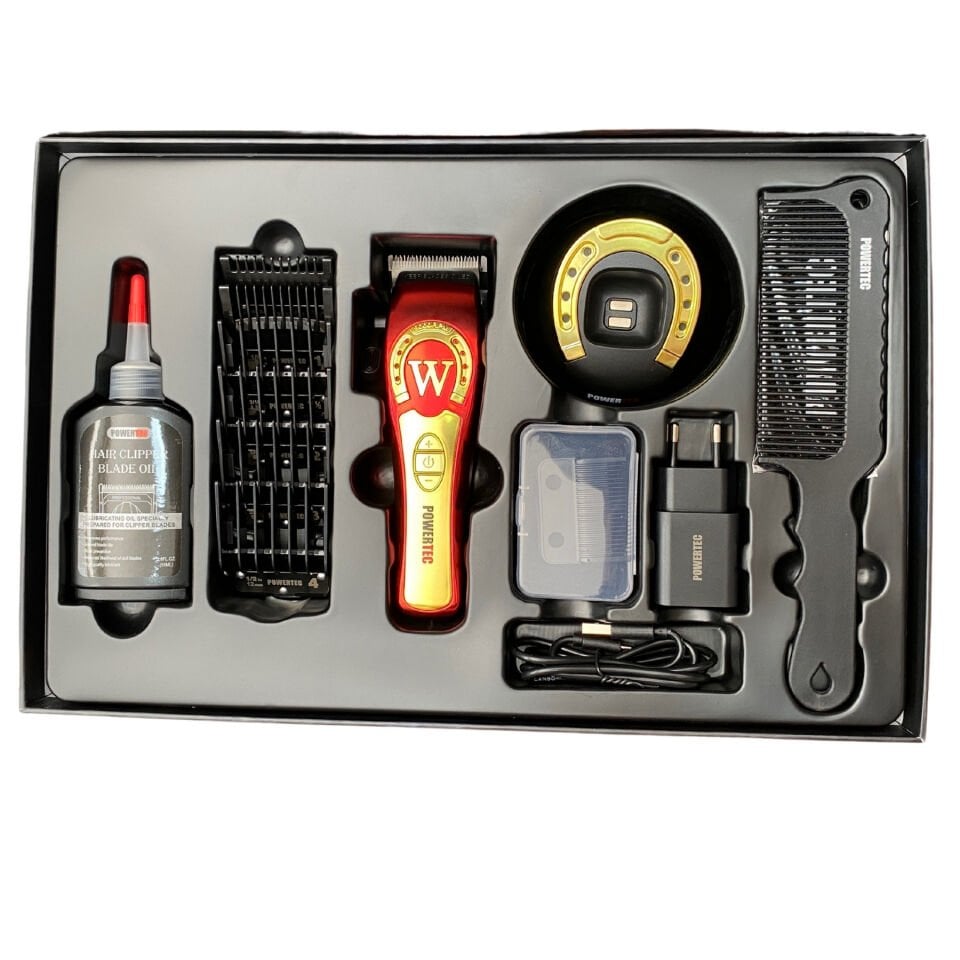 POWERTEC Saç tıraş makinesi set TR-4800