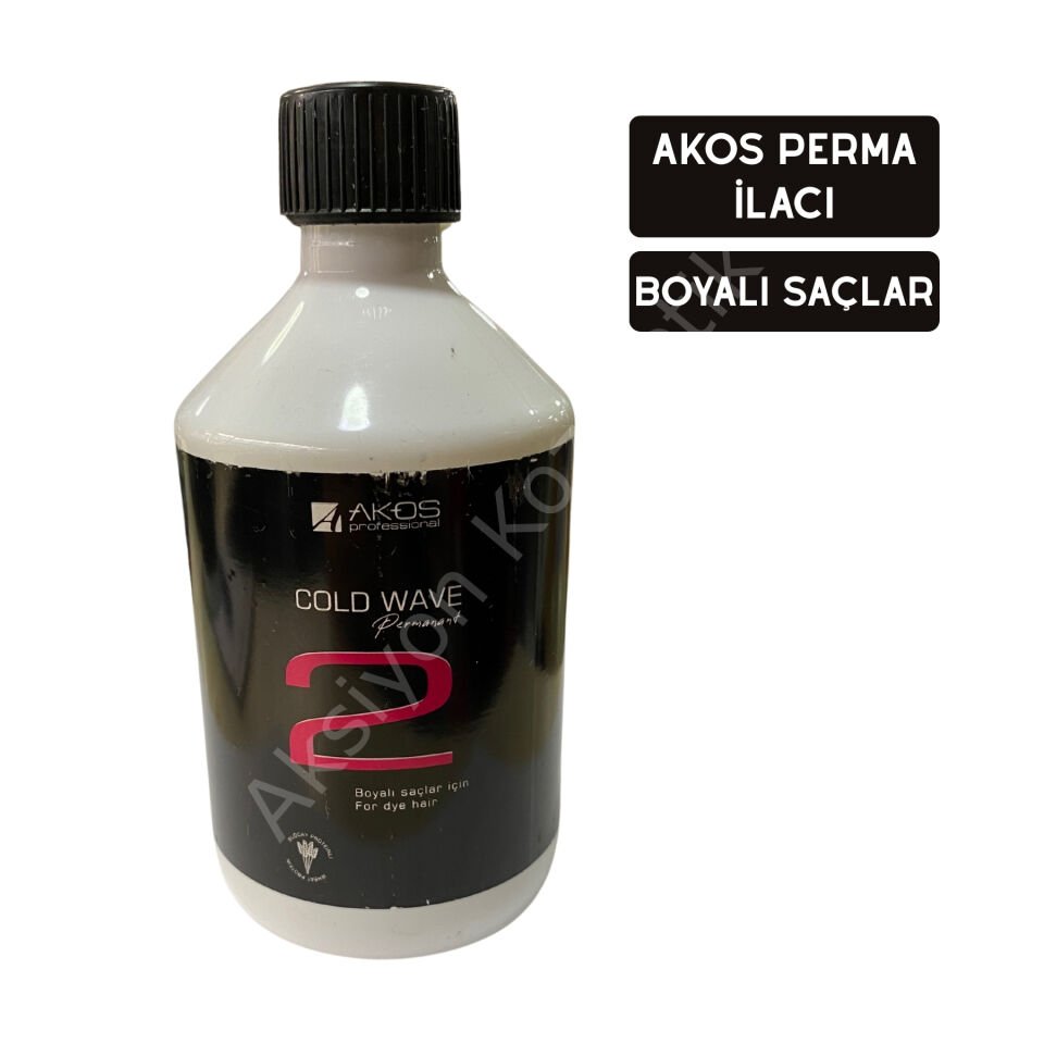 Perma ilacı - Boyalı saçlar için