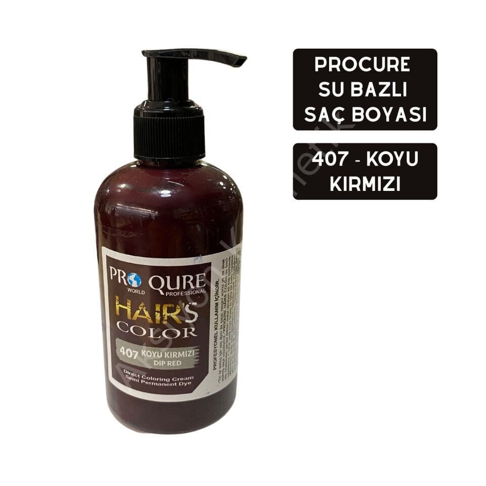 Renkli saç boyası ProCure