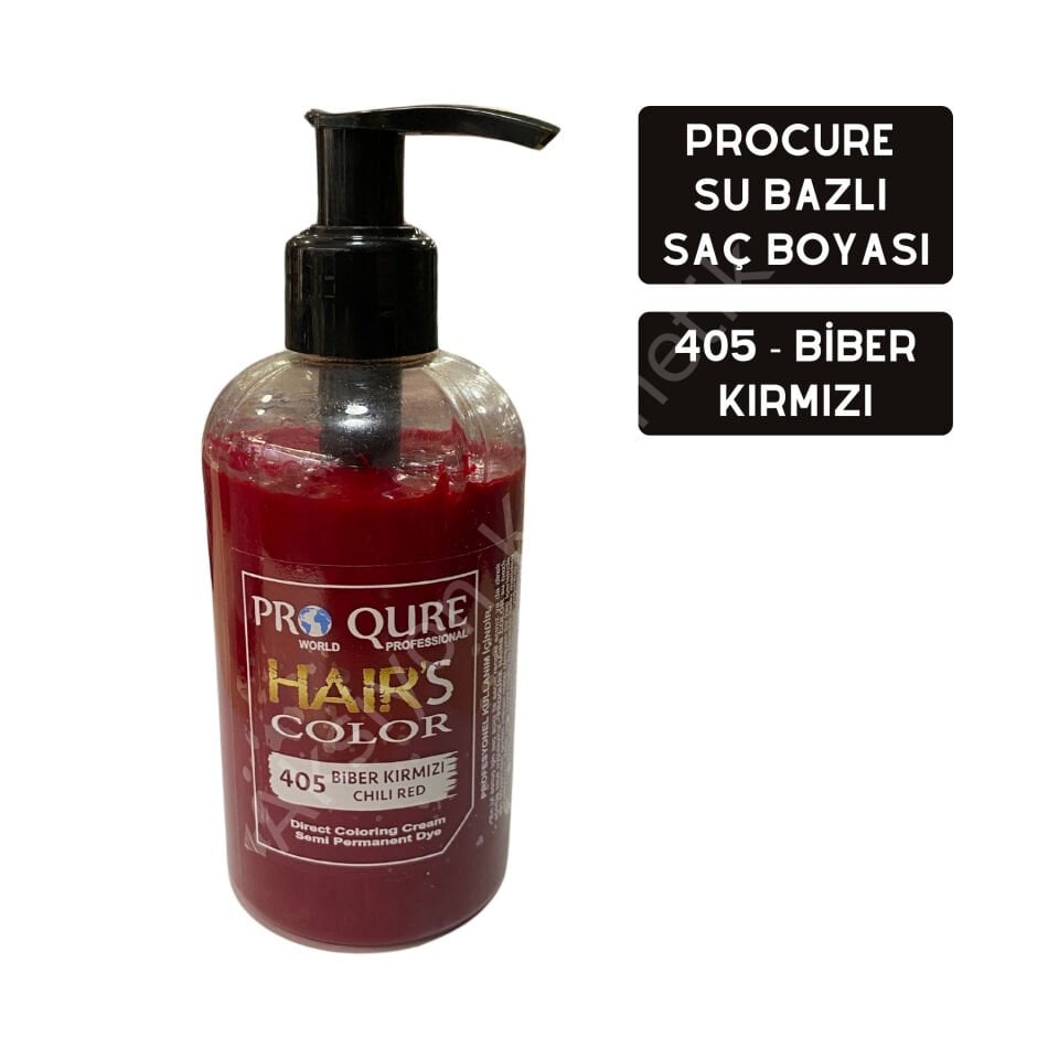 Renkli saç boyası ProCure