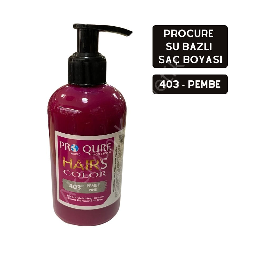 Renkli saç boyası ProCure