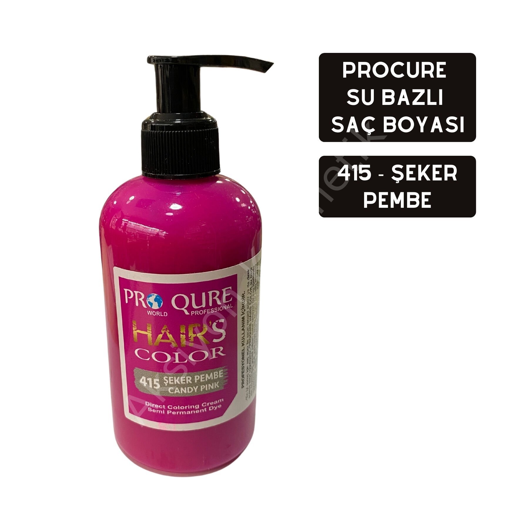 Renkli saç boyası ProCure