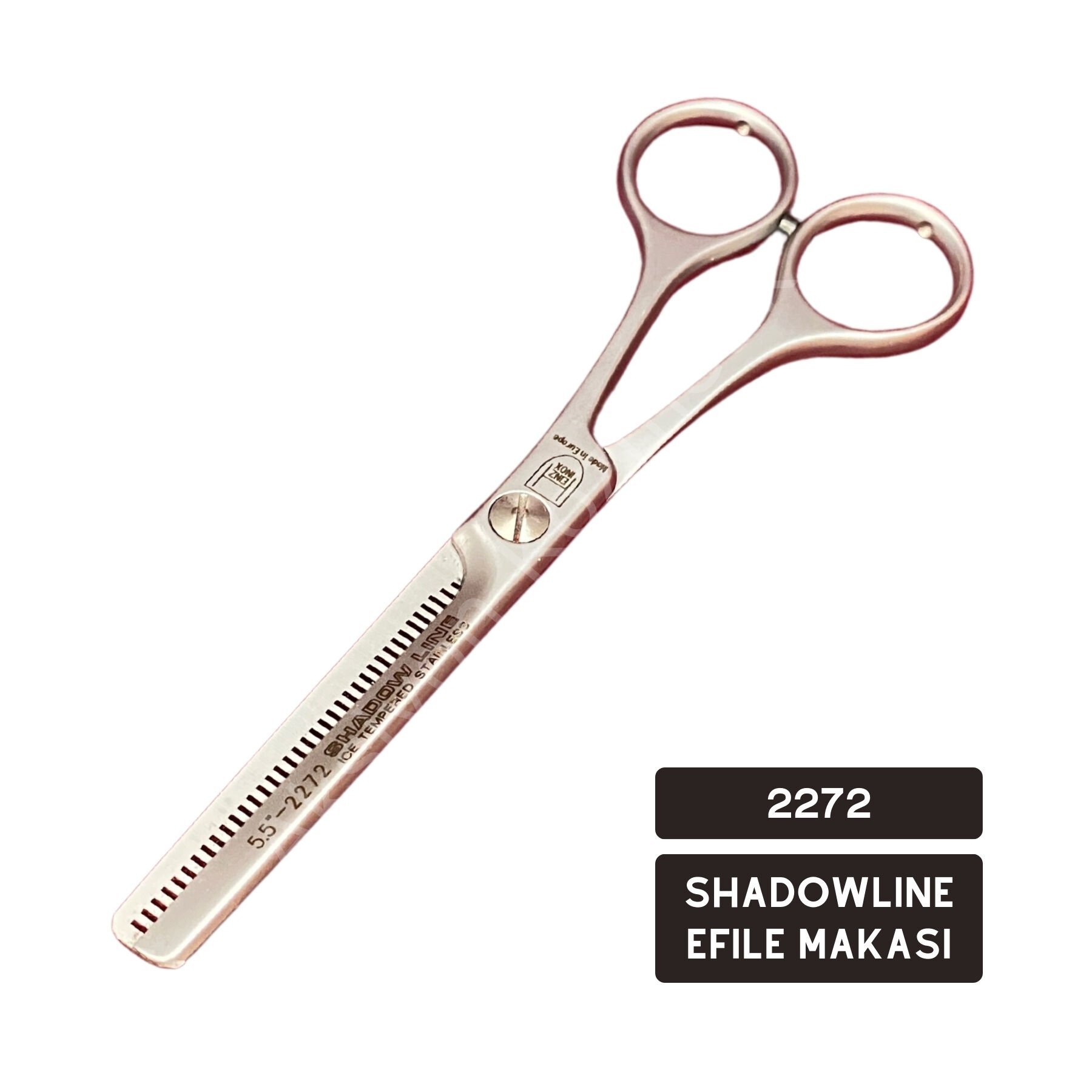 Shadowline Efile Makası (Ara Makas) – Profesyonel Saç İncelme ve Şekillendirme 5,5'' 2272