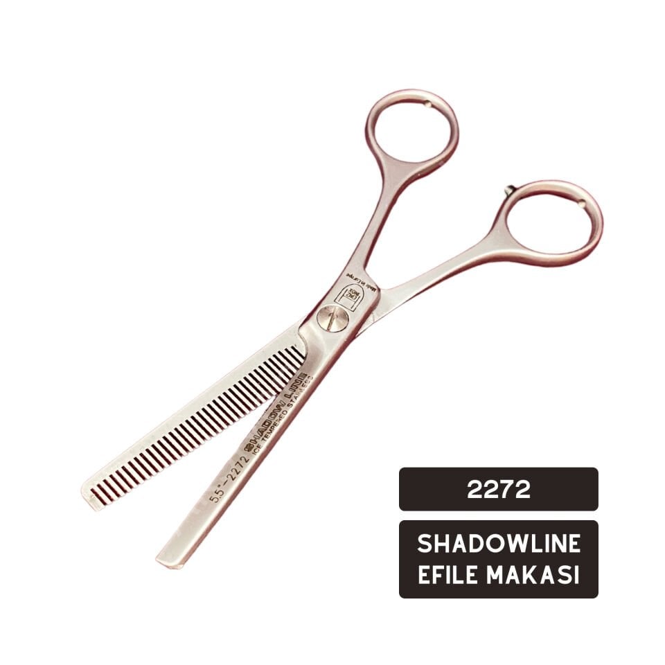 Shadowline Efile Makası (Ara Makas) – Profesyonel Saç İncelme ve Şekillendirme 5,5'' 2272