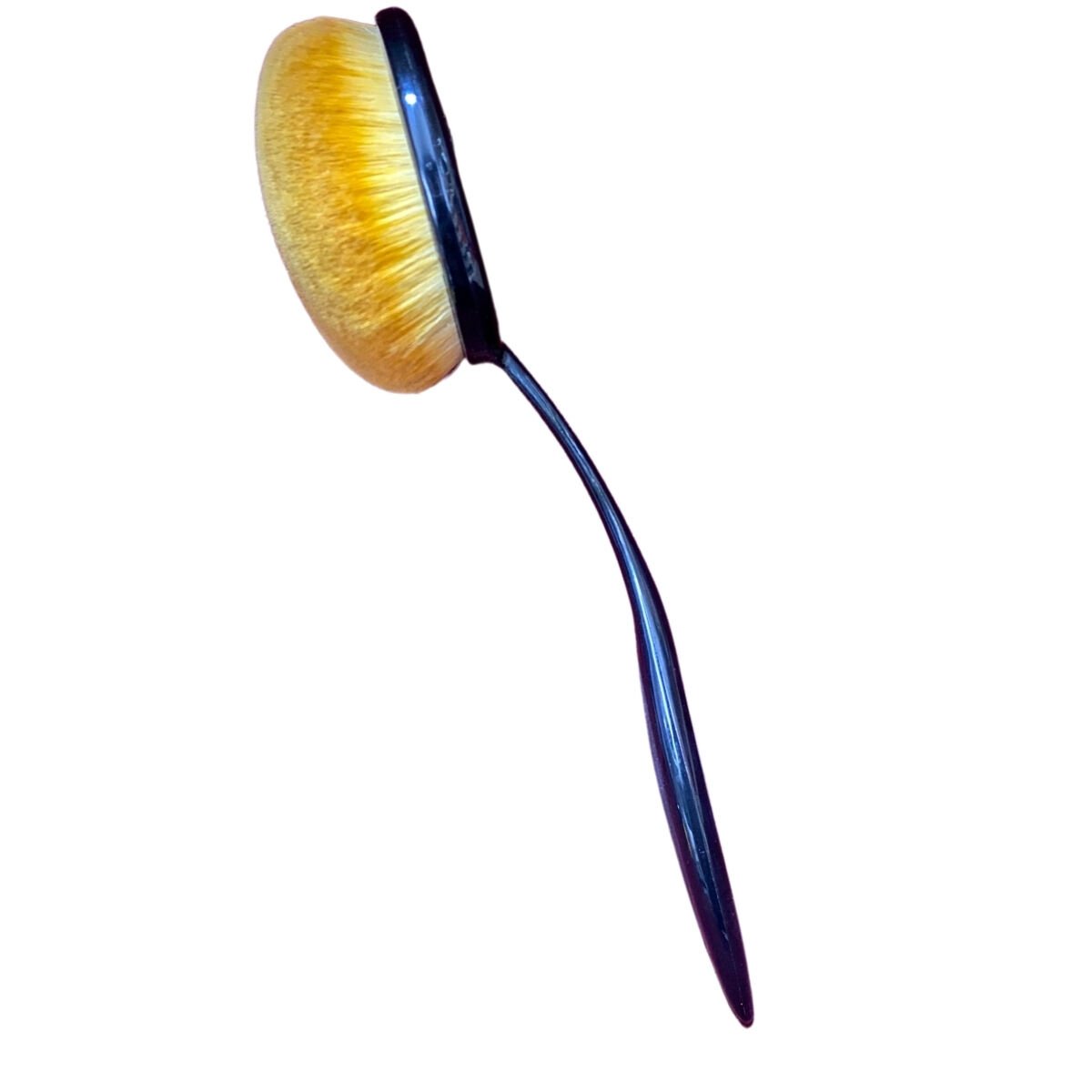 Fondöten fırçası oval yuvarlak kaşık fırça
