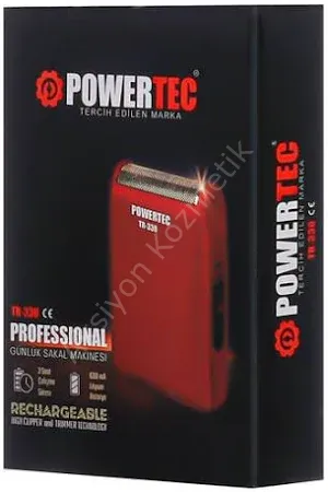 Powertec - Günlük tıraş makinesi tek elekli mini cırcır TR-330