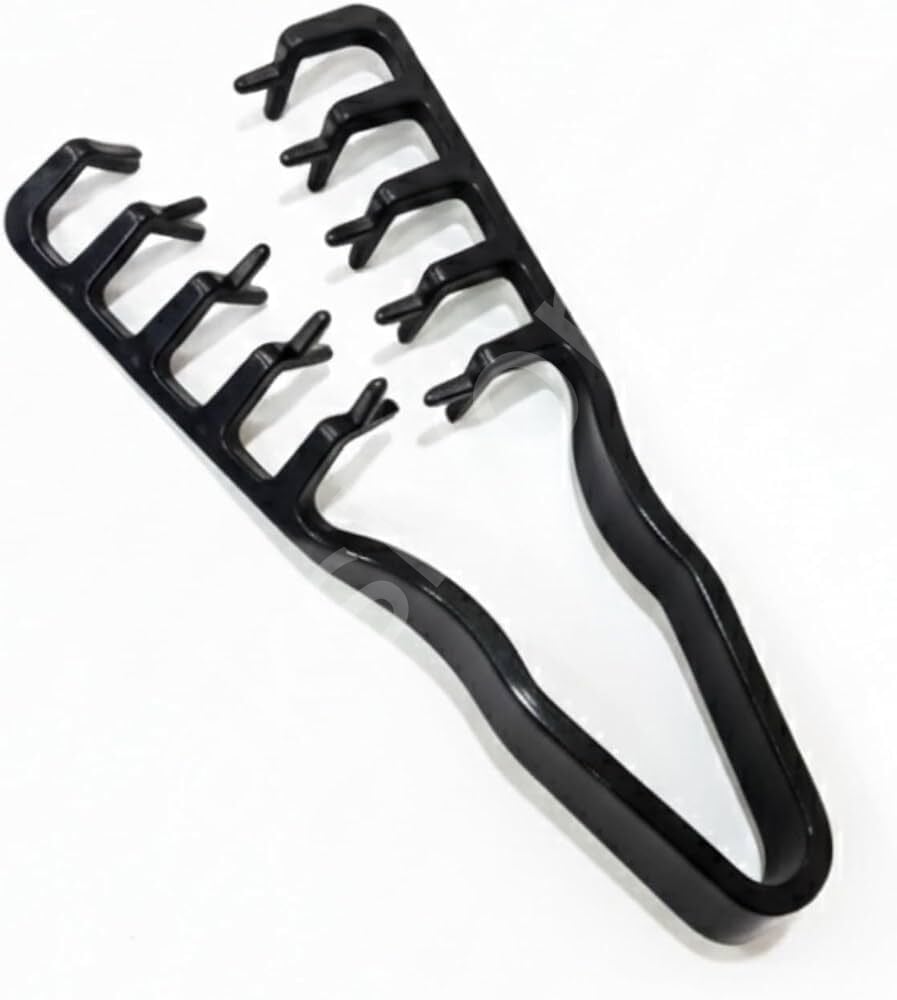 Saç şekillendirici tarak mucizevi tarak profesyonel berber tarağı