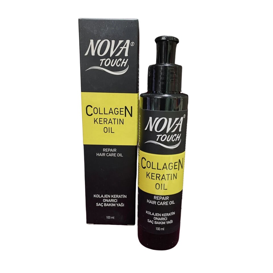 Kolajen keratin saç bakım yağı