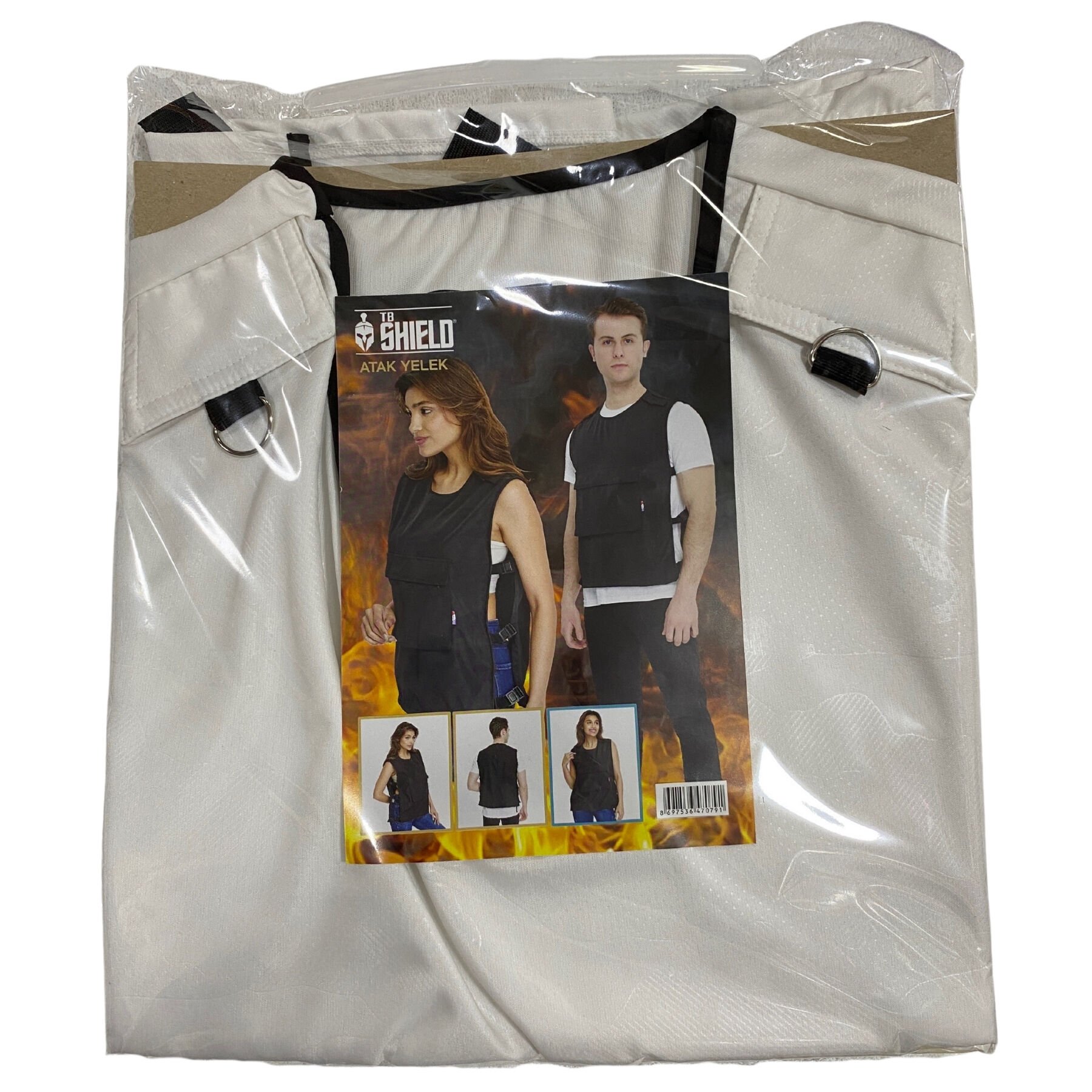 Berber koruma önlüğü kolsuz